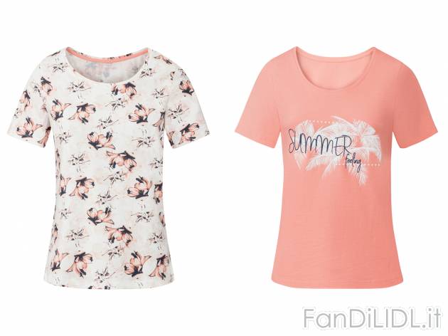 T-Shirt da donna Esmara, prezzo 6.99 &#8364; 
2 pezzi - Misure: S-XL
Taglie ...