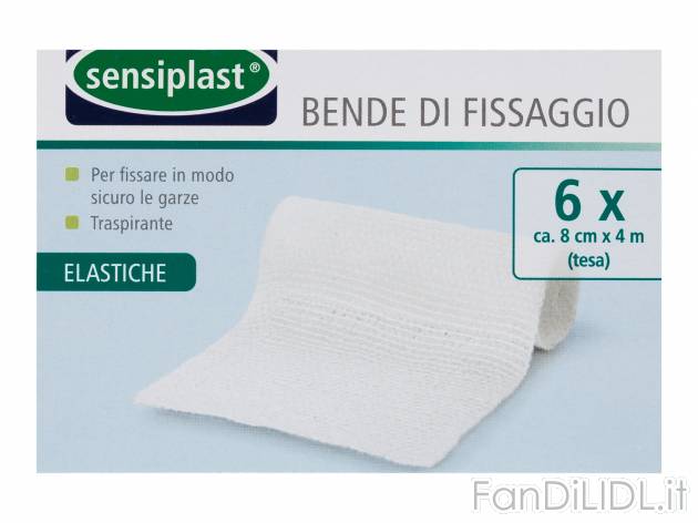 Bendaggi o garze sterili Sensiplast, prezzo 1.99 &#8364;  

Caratteristiche