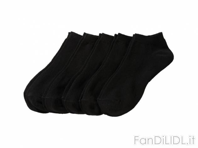 Calzini da uomo, 5 paia Livergy, prezzo 3,99 &#8364; per Alla confezione 
- ...