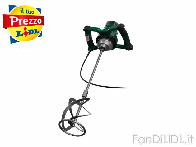 Miscelatore per colore e malta Parkside, prezzo 34.99 &#8364; 
In dotazione
- ...