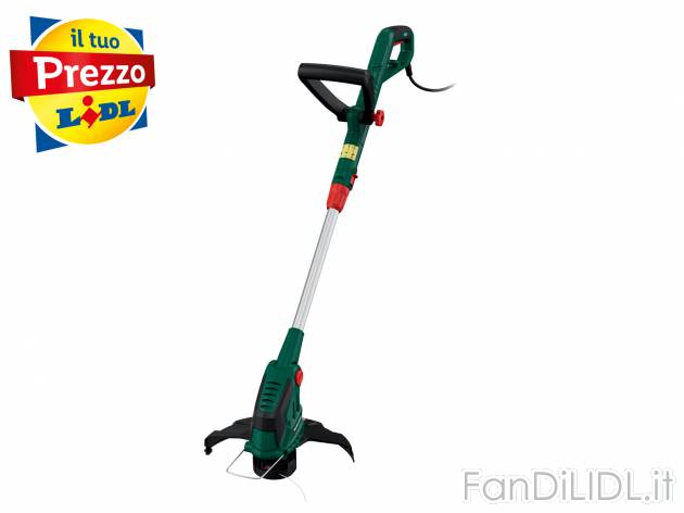 Tagliabordi elettrico Parkside, prezzo 24.99 € 
- Sistema a doppio filo con regolazione ...