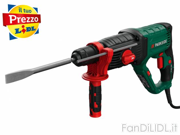 Trapano a percussione scalpellatore Parkside PBH 1050 C3, prezzo 49.00 € 
- Impostazione ...