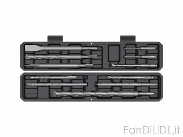 Set punte o set punte e scalpelli per trapano a percussione Parkside, prezzo 12.99 ...