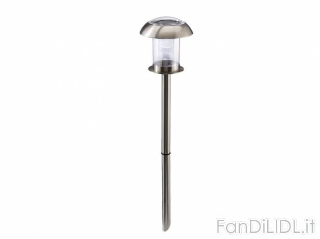 Lampada da giardino ad energia solare Livarno Lux, prezzo 12,99 &#8364; per ...