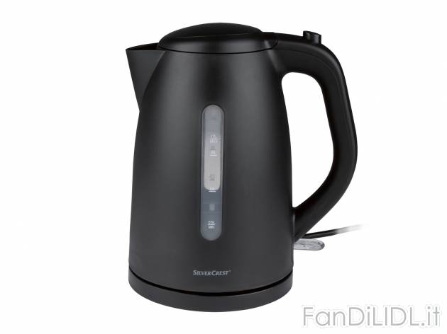 Bollitore elettrico Silvercrest Kitchen Tools, prezzo 17.99 &#8364; 
- Con filtro ...