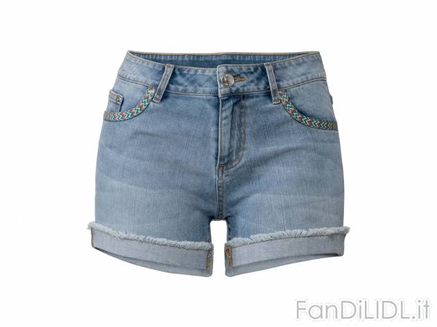 Shorts in jeans da donna Esmara, prezzo 6.99 &#8364; 
Misure: 38-48
Taglie disponibili

Caratteristiche

- ...