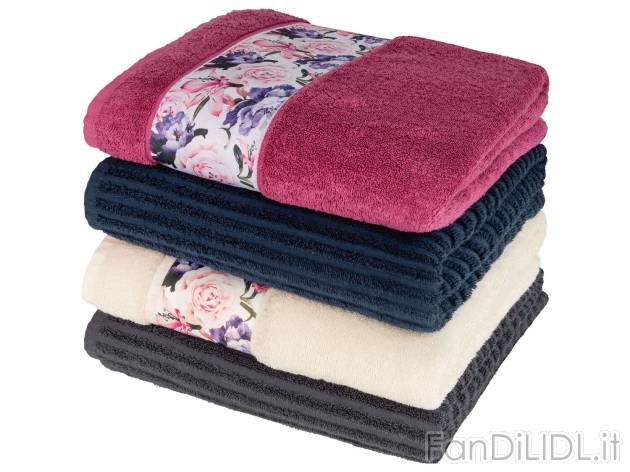 Telo doccia Miomare, prezzo 7.99 &#8364; 
70 x 140 cm 
- In cotone e viscosa ...