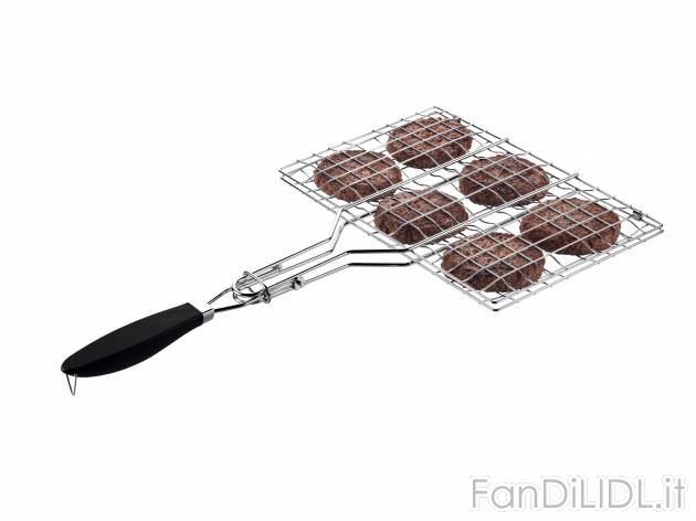 Griglia doppia , prezzo 4.99 &#8364;  
-  Chiusura e laccio per appendere inclusi