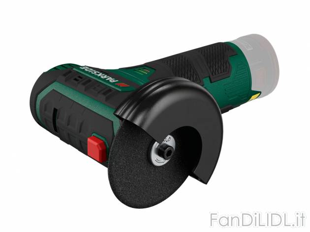 Smerigliatrice angolare ricaricabile Parkside, X12VTeam, prezzo 19.99 € 
Parkside ...
