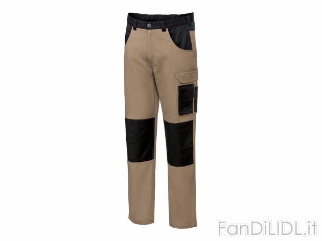Pantaloni da lavoro per uomo Parkside, prezzo 11.99 € 
Misure: 46-54
Taglie ...