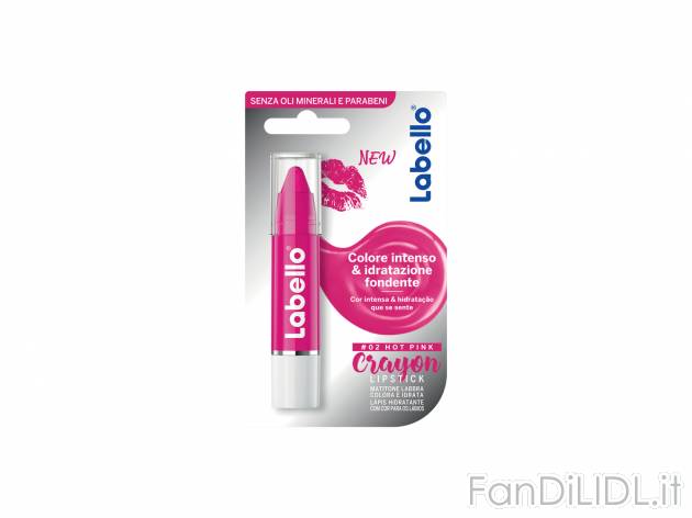 Crayon Lipstick , prezzo 3.49 &#8364;  
-  Colora e idrata