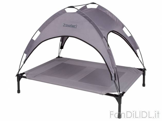 Lettino per cani con parasole Zoofari, prezzo 24.99 &#8364; 
- Protezione dai ...