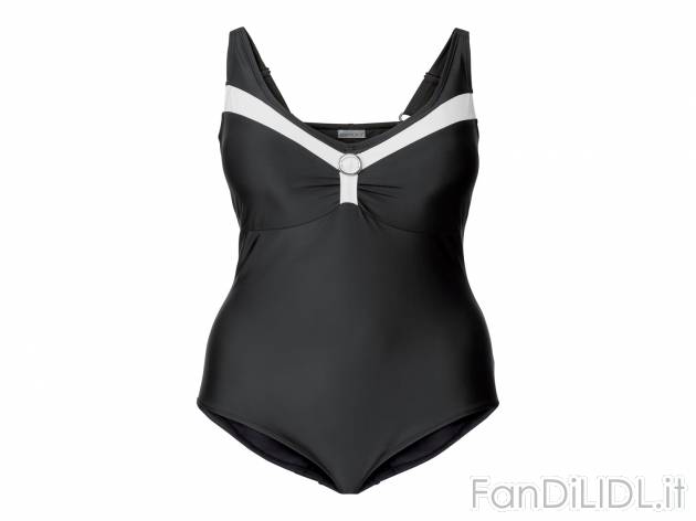 Costume intero o tankini conformato da donna Esmara, prezzo 9.99 € 
Misure: 46-52
Taglie ...