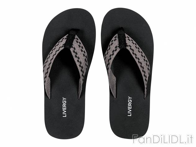 Infradito Livergy, prezzo 3.99 €  
Misure: 40-45
Taglie disponibili

Caratteristiche
