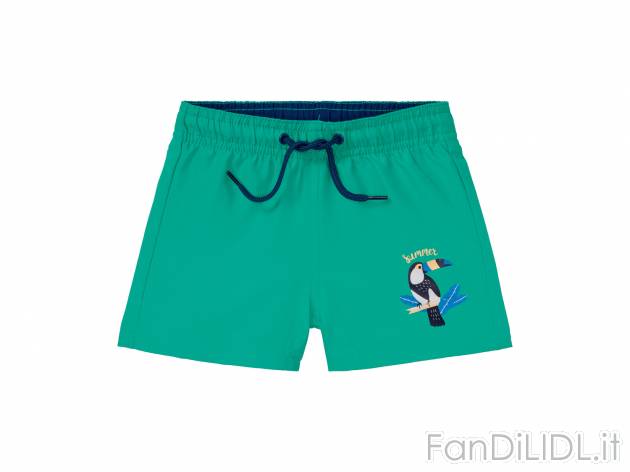 Shorts mare da bambino Lupilu, prezzo 3.99 € 
Misure: 1-6 anni 
- Produzione ...