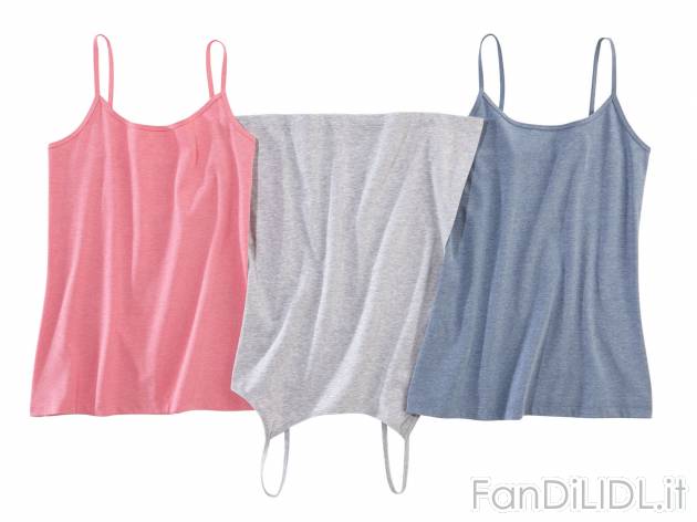 Top da donna , prezzo 6.99 &#8364; per Alla confezione 
-  3 pezzi