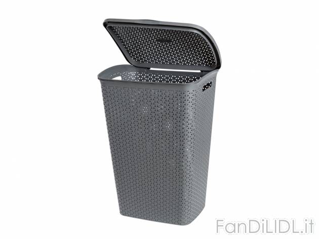 Cesto portabiancheria 55 L My Style Curver, prezzo 11.99 &#8364; 
- 42,8 x 33 ...