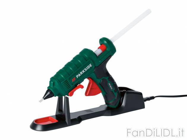 Pistola per colla a caldo Parkside, prezzo 9.99 € 
- Utilizzo con o senza cavo
- ...