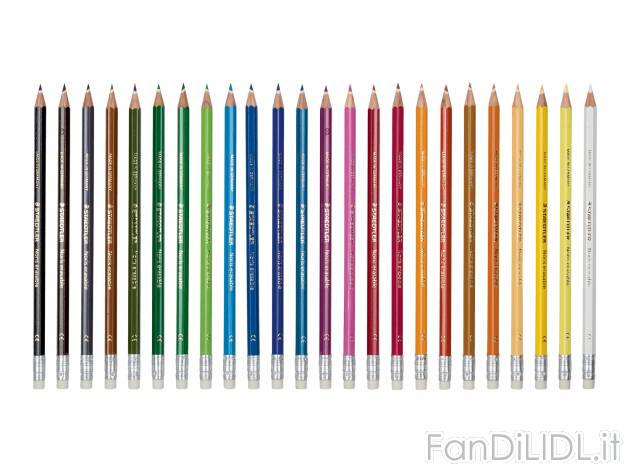 Matite colorate cancellabili o pennarelli Staedtler, prezzo 6.99 € 
24 pezzi
Caratteristiche ...