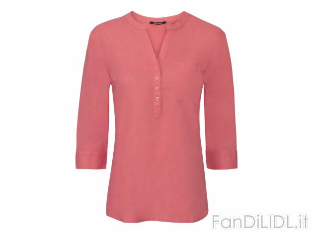 Camicetta in lino da donna Esmara, prezzo 7.99 &#8364; 
Misure: 38-48
Taglie ...