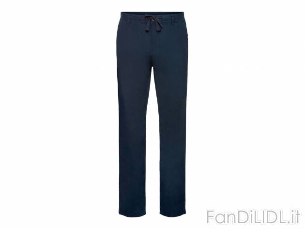 Pantaloni in lino da uomo Livergy, prezzo 9.99 &#8364; 
Misure: 48-54
Taglie ...