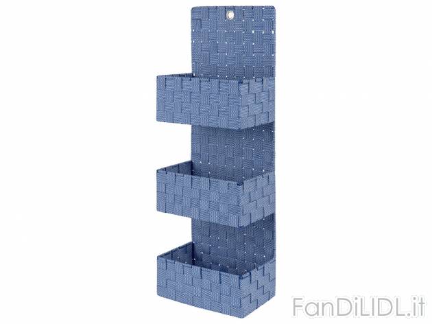 Portaoggetti pensile o set portaoggetti Livarno Living, prezzo 9.99 € 
1 o 4 ...