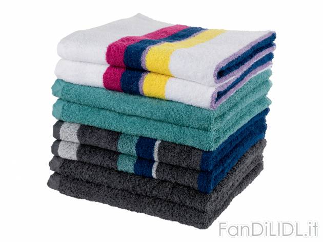 Asciugamano Miomare, prezzo 5.99 € 
2 pezzi - 50 x 100 cm 
- Puro cotone
Prodotto ...
