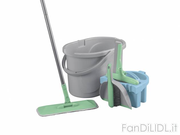 Set pulizia con organizer AquaPur, prezzo 29.99 €  
8 pezzi
Caratteristiche