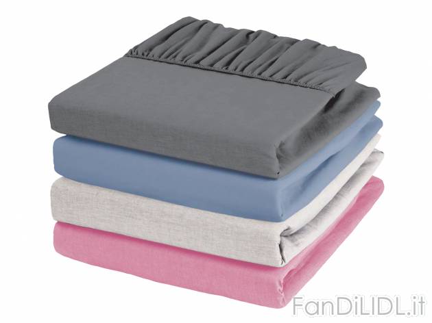 Lenzuolo con angoli singolo Meradiso, prezzo 7.99 &#8364; 
- Puro cotone
- 90-100 ...