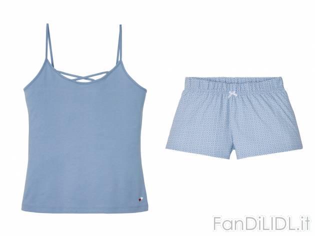 Pigiama corto da donna Esmara, prezzo 6.99 € 
Misure: S-L 
- 
Puro cotone
Prodotto ...