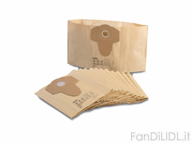 Sacchetti filtranti per aspirapolvere-liquidi Parkside, prezzo 8.99 &#8364; ...