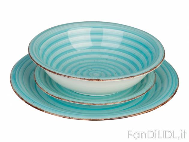 Servizio piatti Tognana, prezzo 34.99 &#8364; 
18 pezzi 
- 6 piatti piani 27 ...