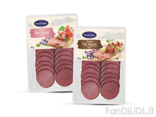 Filet Mignon - Filetto di suino affumicato , prezzo 1.99 EUR 
Filet Mignon - Filetto ...
