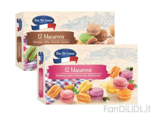Macarons , prezzo 3.99 EUR  
Macarons    
-  Con uova da allevamento all’aperto