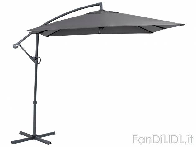 Ombrellone laterale Florabest, prezzo 89.00 € 
- Struttura in acciaio e alluminio
- ...