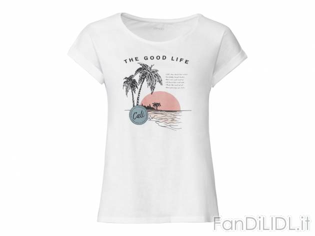 T-Shirt da donna Esmara, prezzo 4.99 &#8364; 
Misure: S-L
Taglie disponibili

Caratteristiche

- ...