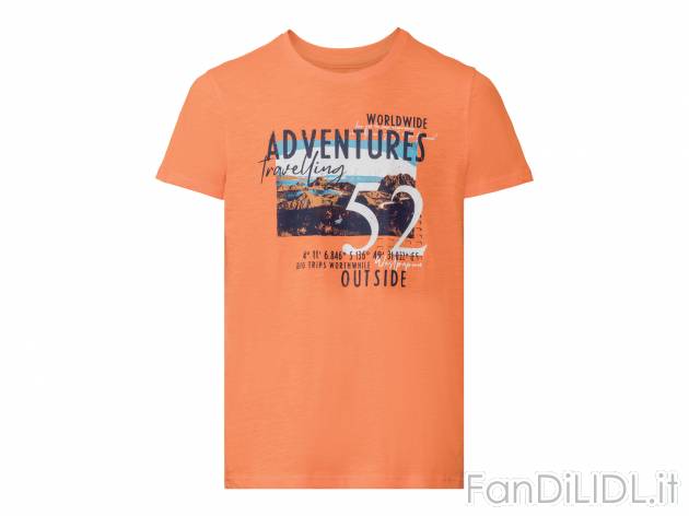 T-shirt da uomo Livergy, prezzo 3.99 &#8364; 
Misure: S-XL 
- Puro cotone
Prodotto ...