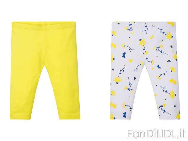 Leggings capri da bambina Lupilu, prezzo 4.99 &#8364; 
2 pezzi - Misure: 1-6 ...