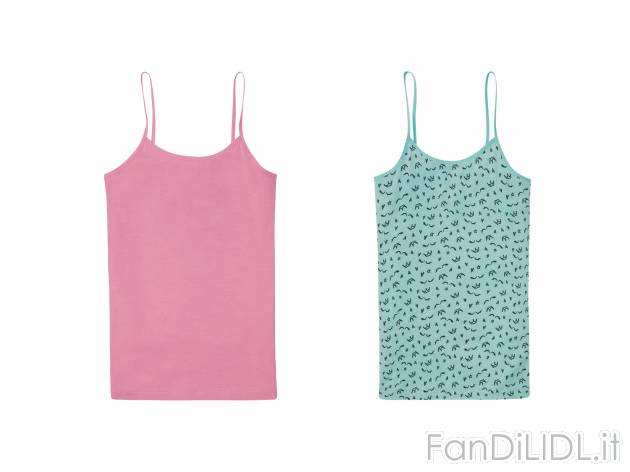 Canotta da bambina Pepperts, prezzo 4.99 &#8364; 
2 pezzi - Misure: 6-14 anni ...