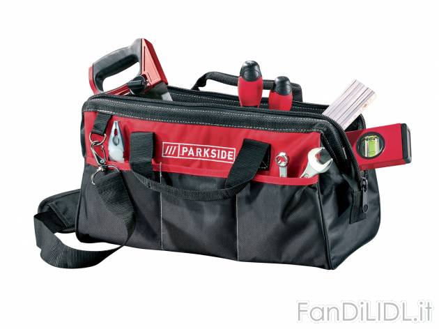 Borsa per attrezzi Parkside, prezzo 11.99 € 
- Con tracolla imbottita
- 35 x ...