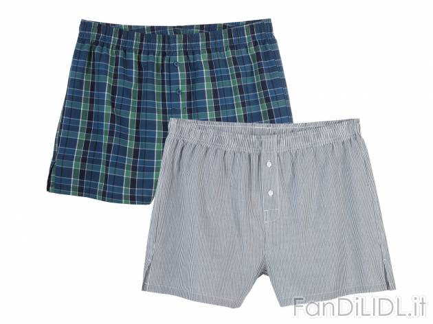 Boxer in cotone da uomo, 2 pezzi , prezzo 5.99 &#8364; per Alla confezione