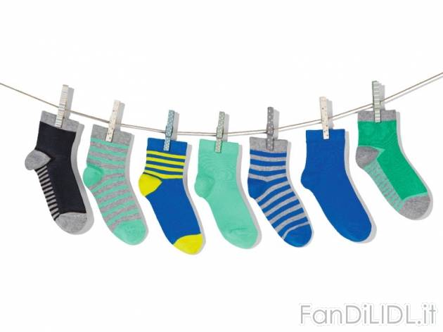 Calze da bambino, 7 paia Pepperts, prezzo 5,99 &#8364; per Alla confezione 
- ...