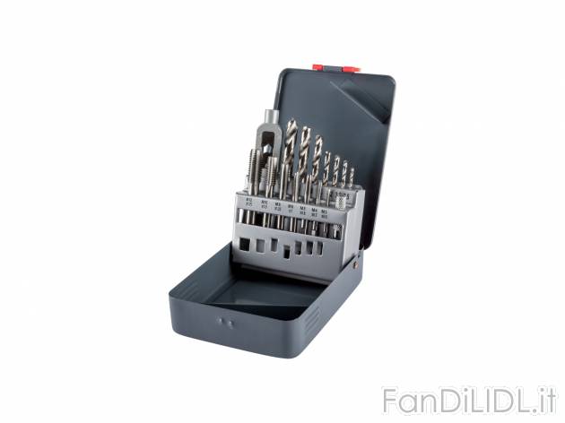 Set punte e maschi Parkside, prezzo 9.99 € 
15 pezzi
Caratteristiche

- VPA ...