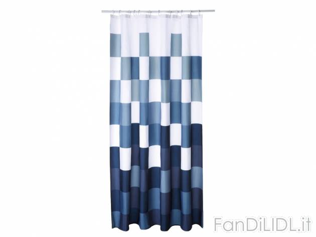 Tenda per doccia 180 x 200 cm Miomare, prezzo 5,99 &#8364; per Alla confezione ...