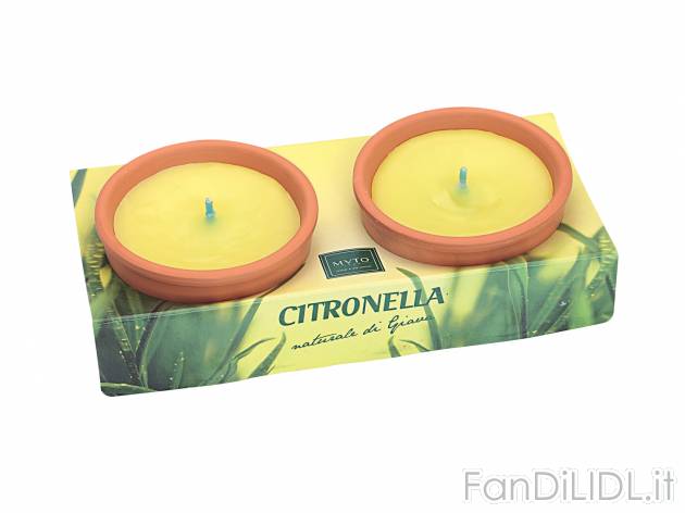 Candela , prezzo 1.99 &#8364;  
2 pezzi                    
-  Citronella