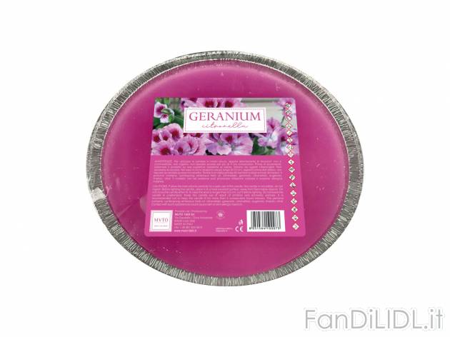 Candela , prezzo 0.79 &#8364;  
-  Citronella