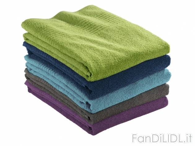Asciugamano 50 x 90 cm Miomare, prezzo 1,99 &#8364; per Alla confezione 
- In ...