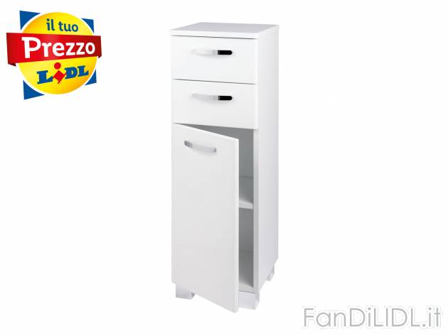 Mobiletto da bagno Livarno Living, prezzo 49.00 € 
- Materiale di montaggio incluso
- ...