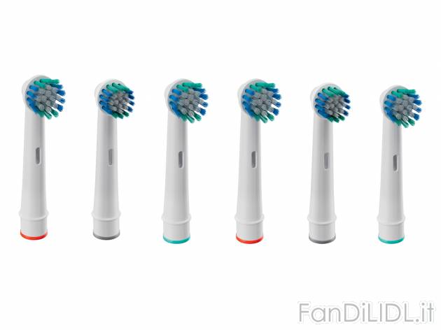 Testine di ricambio per spazzolino elettrico Nevadent, prezzo 4.99 &#8364; 
6 ...