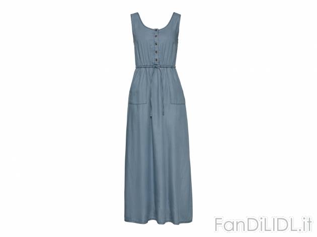 Vestito lungo da donna Esmara, prezzo 11.99 &#8364; 
Misure: 38-48 
- Con viscosa ...